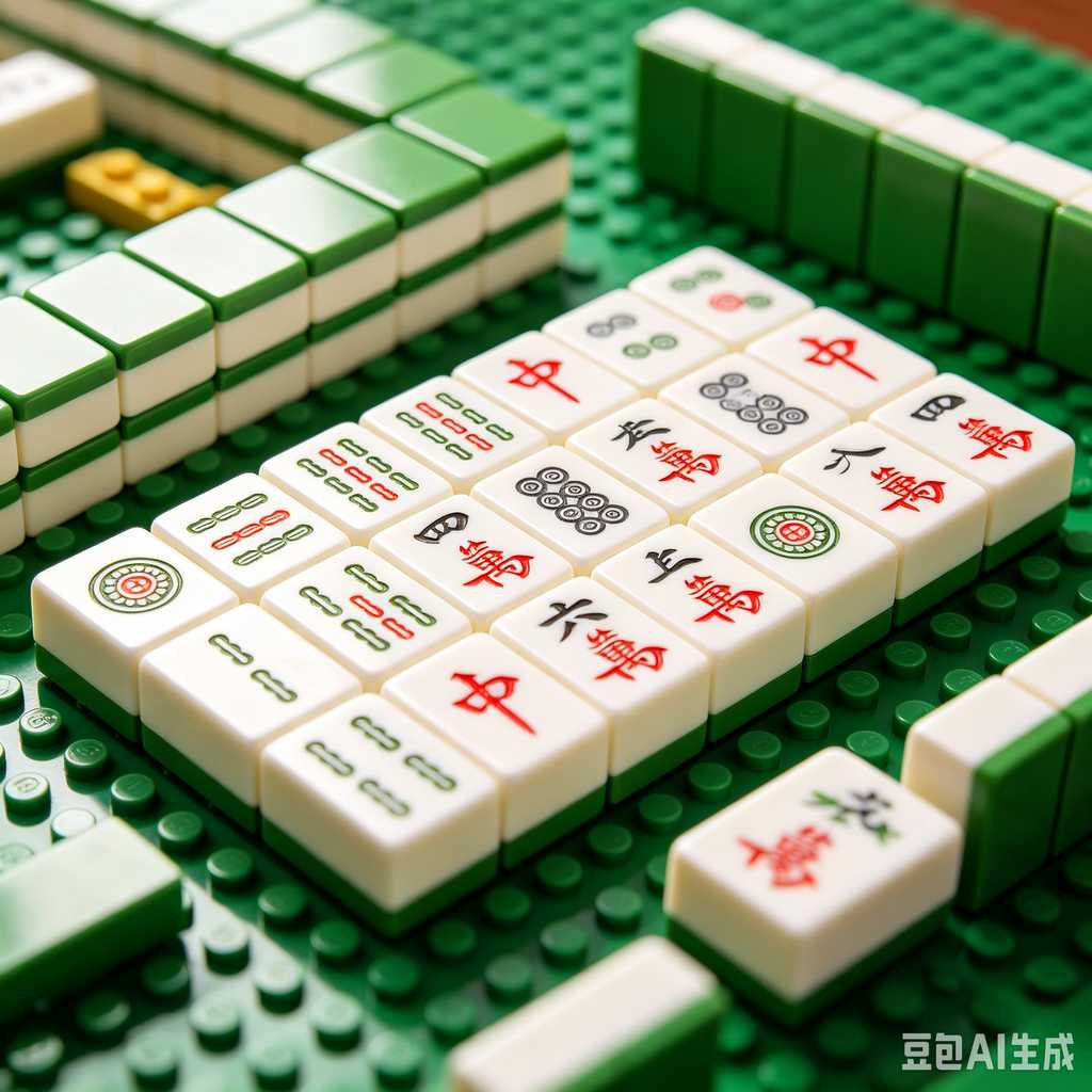 logo printed mahjong gift box